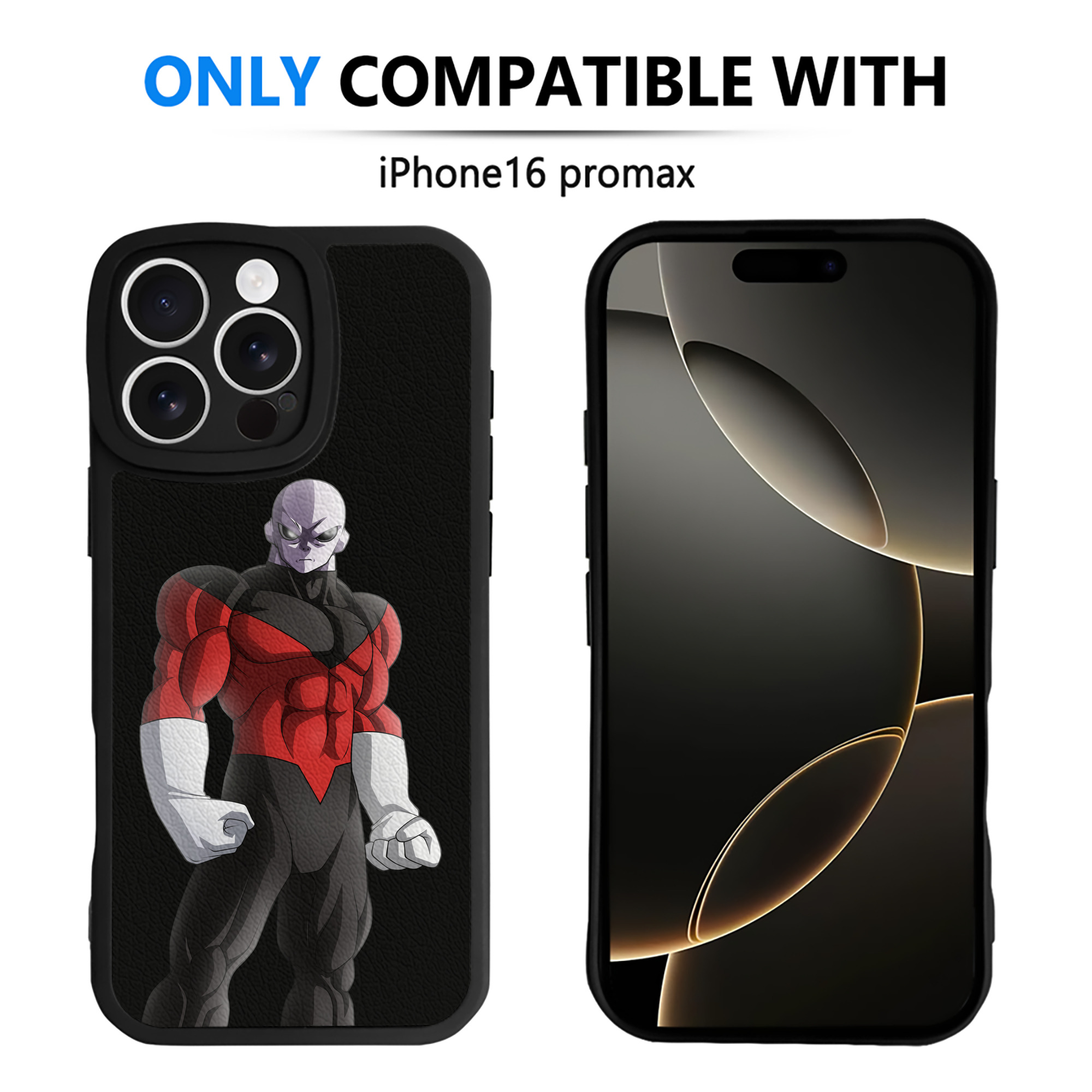 （画像用） ドラゴンボール DRAGON BALL 【iPhone 16シリーズ対応】シリコンスマホケース（レザー調） 材質：シリコン